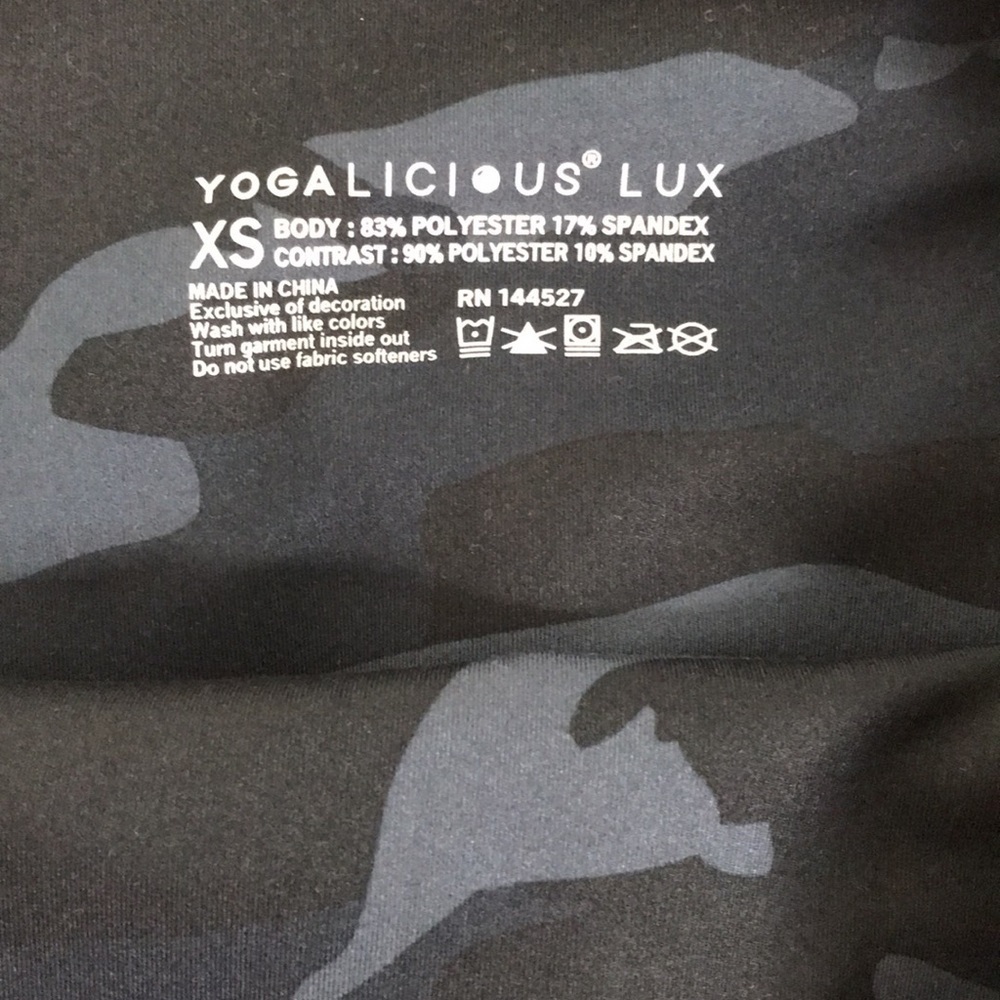 YOGALICIOUS LUX High Waist Running Biker Shorts Size XS - Picture 8 of 10